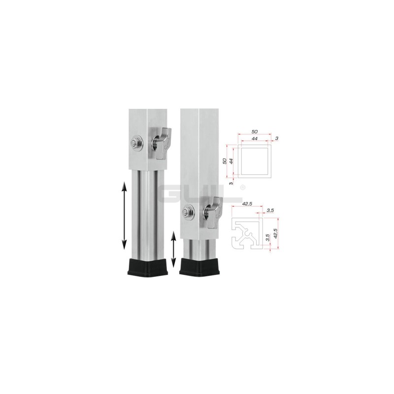 GUIL PTA-440/90-160 Telescopic Foot